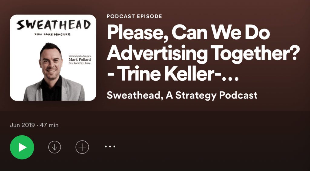 Sweathead Podcast: Trine&nbsp;Keller